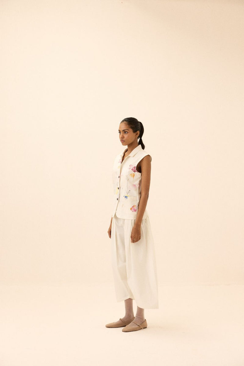 Clairen Top mul by Khara Kapas in multi for women in Singapore