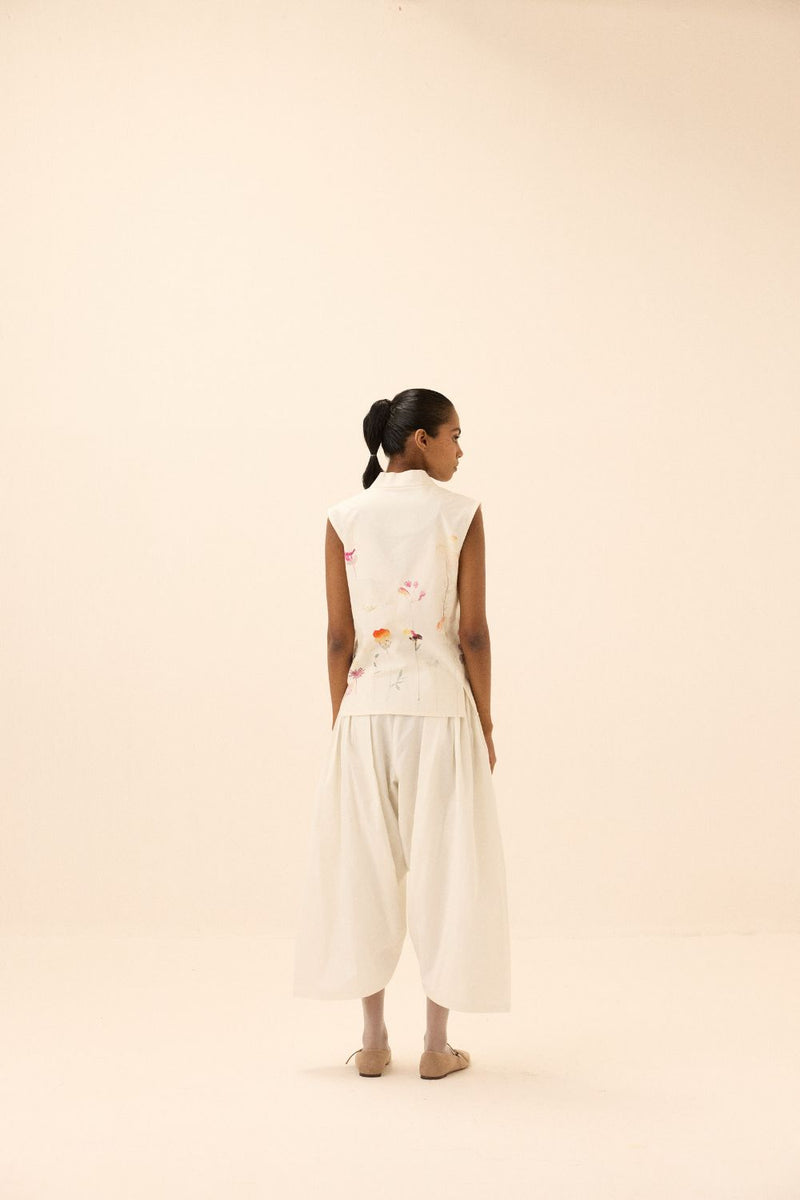 Clairen Top mul by Khara Kapas in multi for women in Singapore