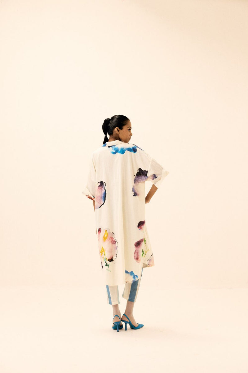 Nirvana Pants mul by Khara Kapas in white for women in Singapore