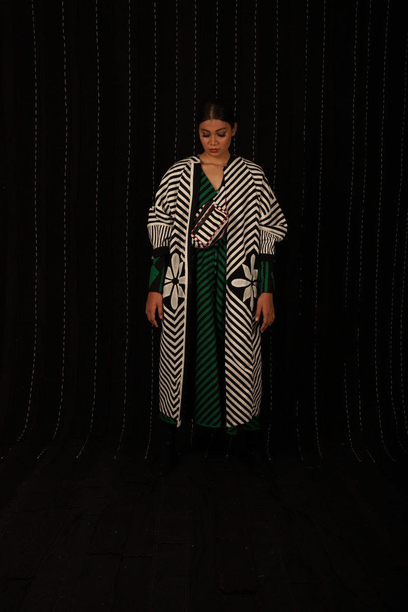 Kaal Jacket cotton by Ka-Sha in multi color for women in Singapore