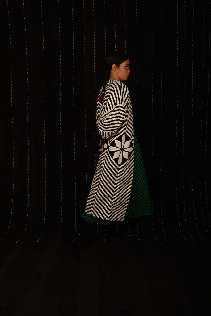 Kaal Jacket cotton by Ka-Sha in multi color for women in Singapore