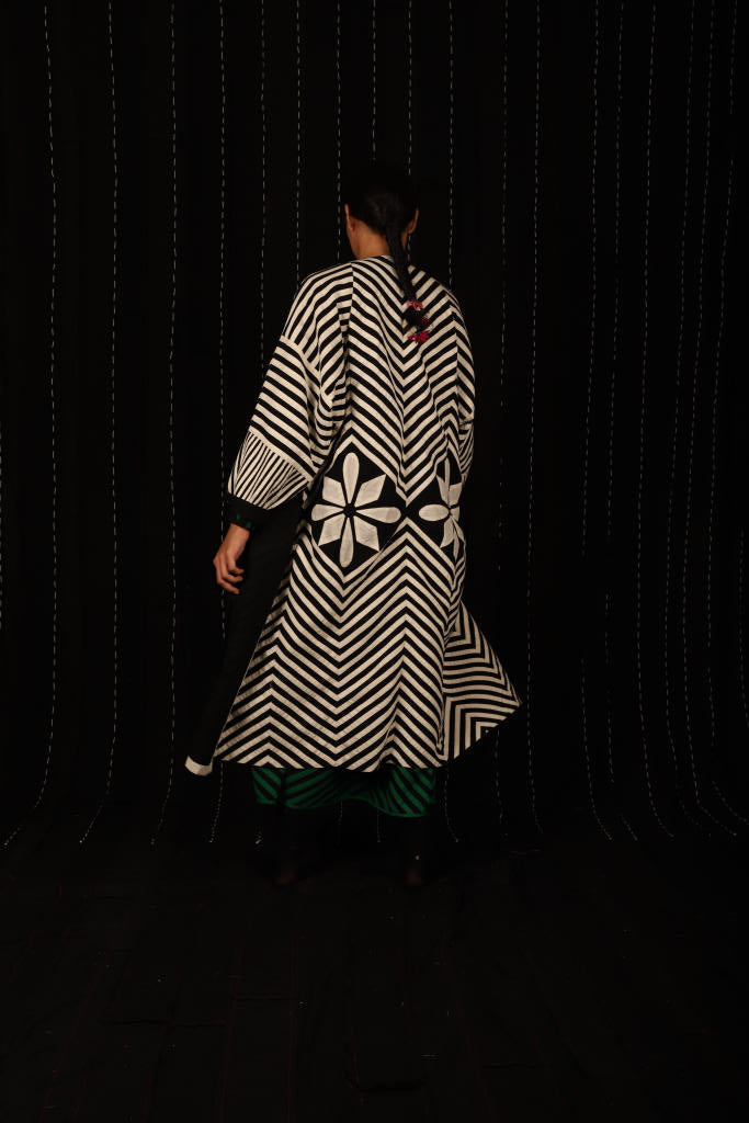 Kaal Jacket cotton by Ka-Sha in multi color for women in Singapore