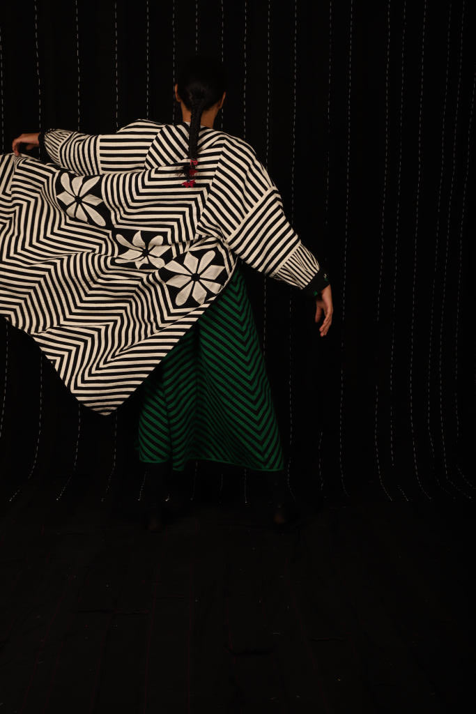 Kaal Jacket cotton by Ka-Sha in multi color for women in Singapore