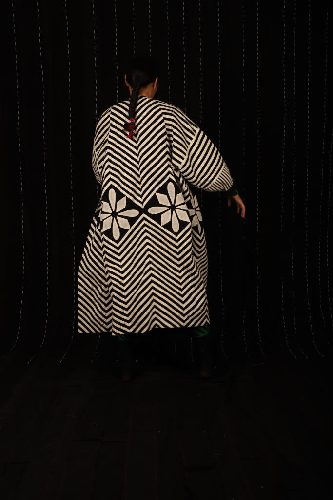 Kaal Jacket cotton by Ka-Sha in multi color for women in Singapore