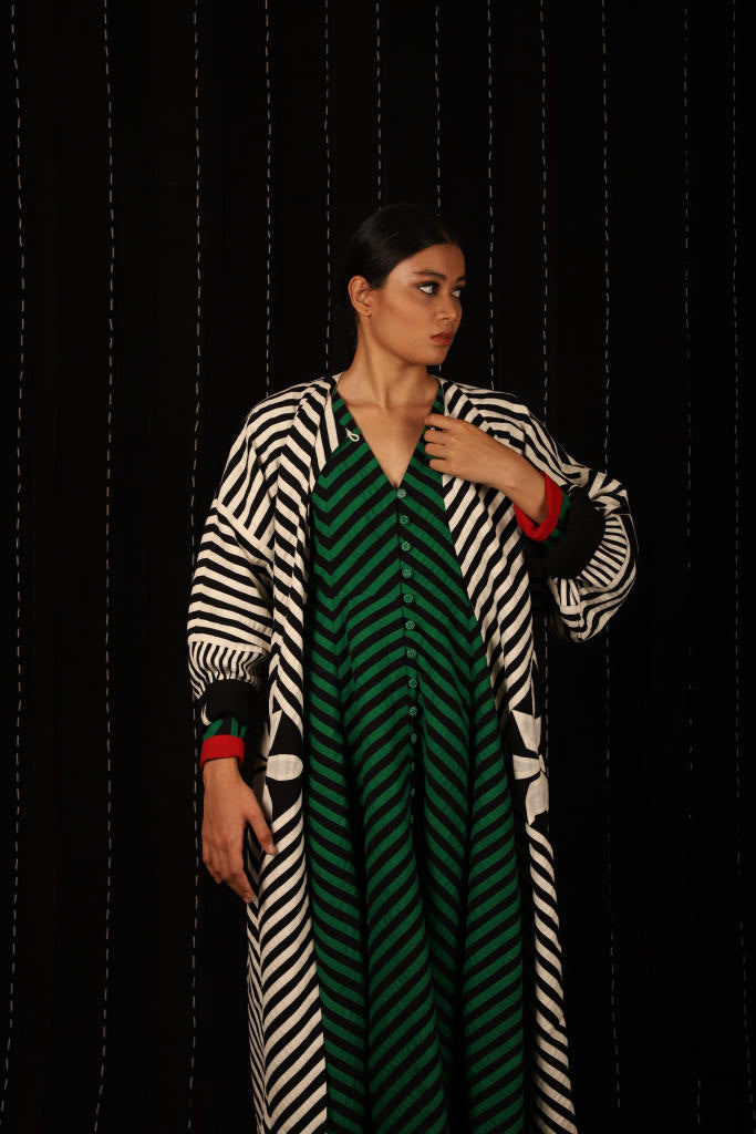 Kaal Jacket cotton by Ka-Sha in multi color for women in Singapore