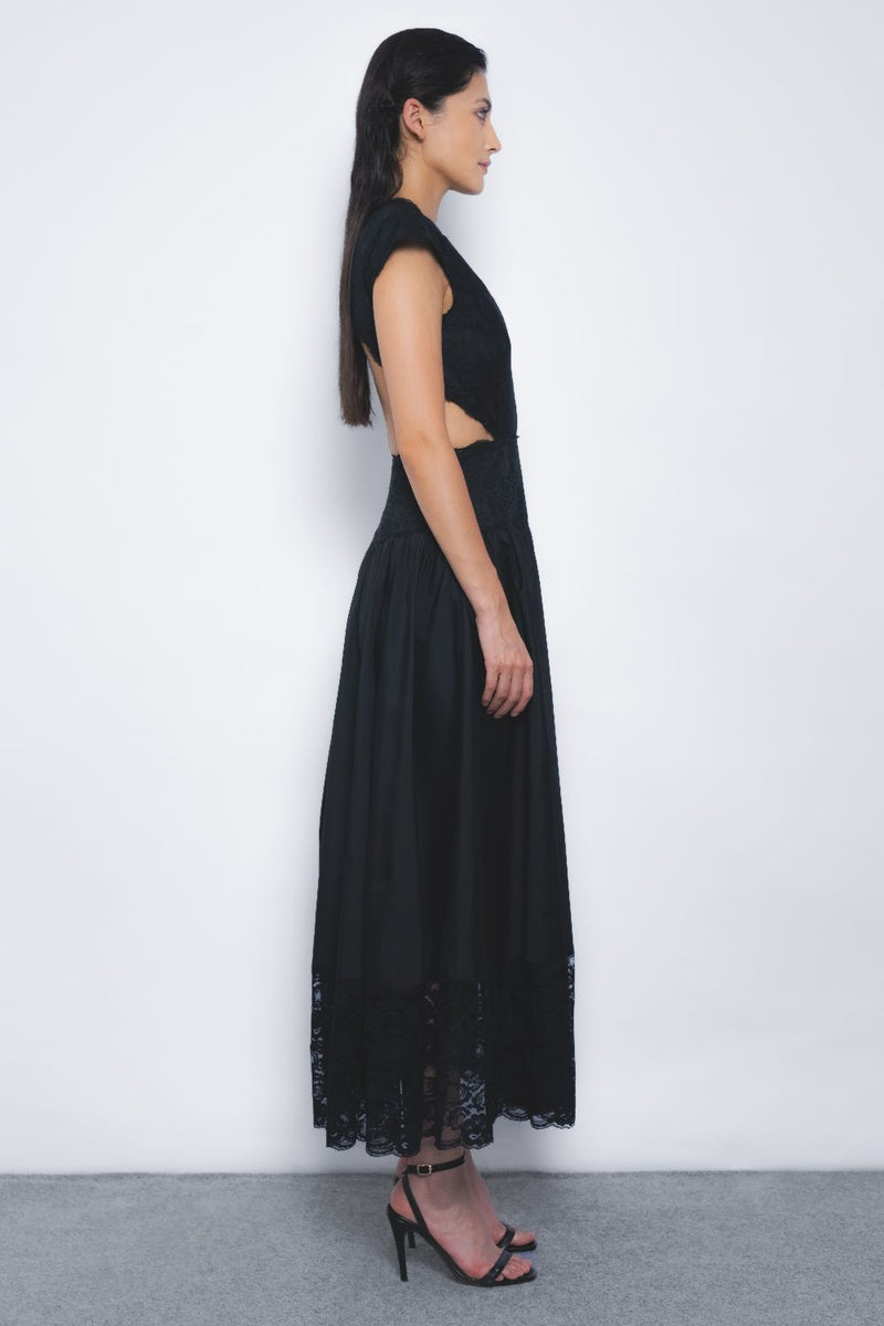 Kage Dress - Black Buy Kage Dress - Black from C&W | Dresses for Women by Leh Studios in black color for women in Singapore