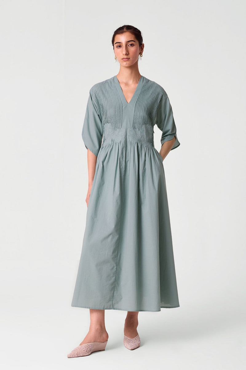 Kamil Embroidered Maxi Dress