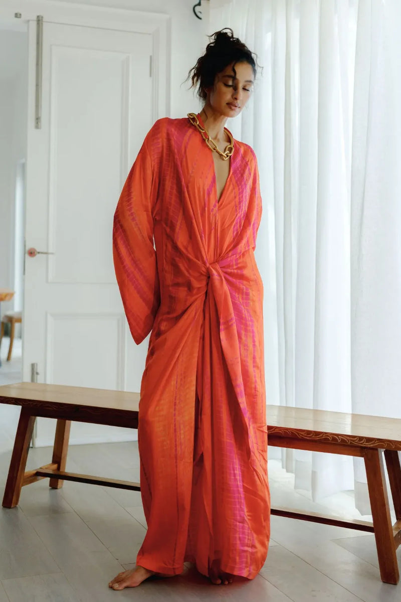 Kanti Satin Robe satin Buy Kanti Satin Robe from C&W | Dresses for Women by Ituvana for women in Singapore