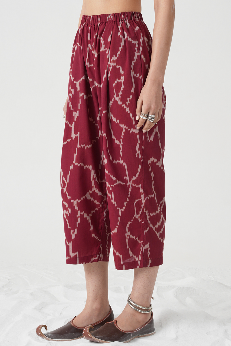 Kasuri Handwoven Ikat Pants