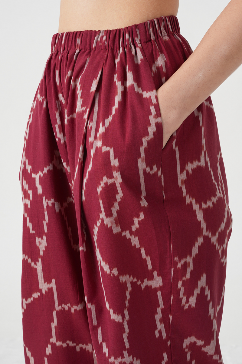 Kasuri Handwoven Ikat Pants