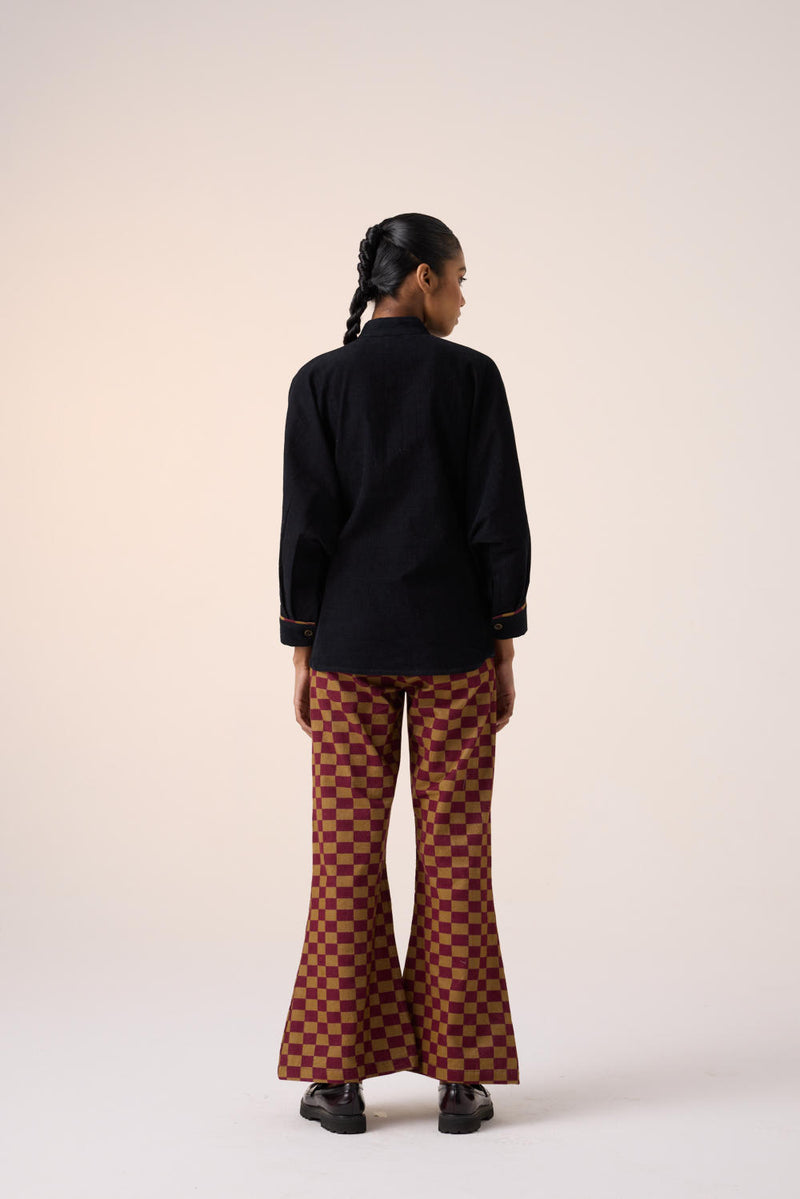 KIERA SHACKET -BLACK CAT APPLIQUE corduroy by CORD for women in Singapore