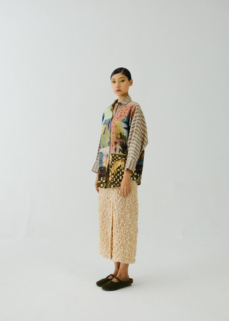 Kiera Shirt-Alice cotton by CORD for women in Singapore