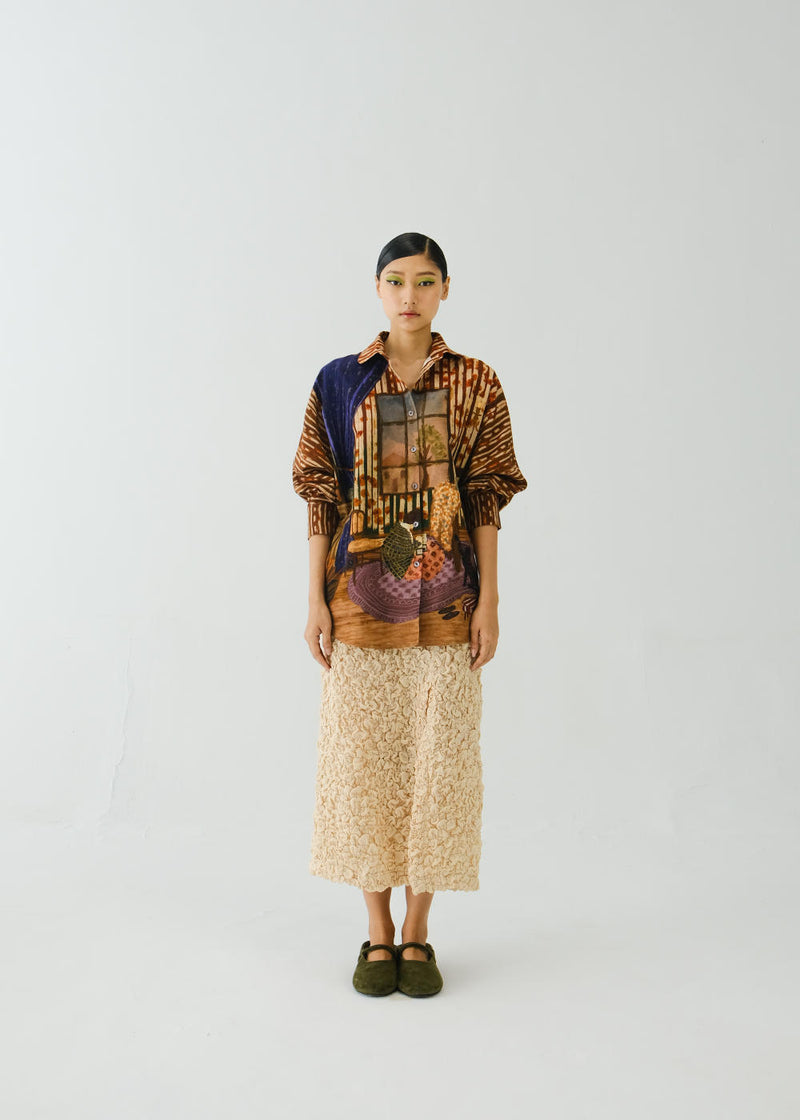 Kiera Shirt-
Home Alone cotton by CORD for women in Singapore