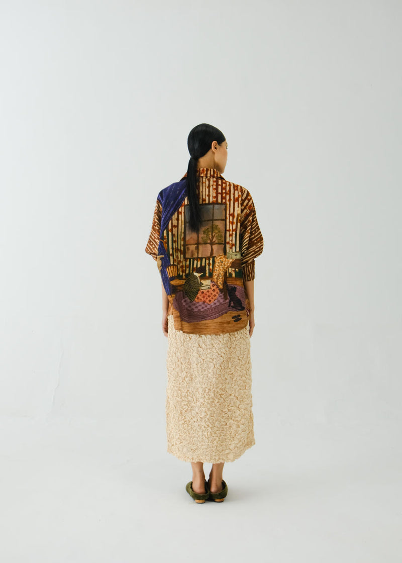 Kiera Shirt-
Home Alone cotton by CORD for women in Singapore