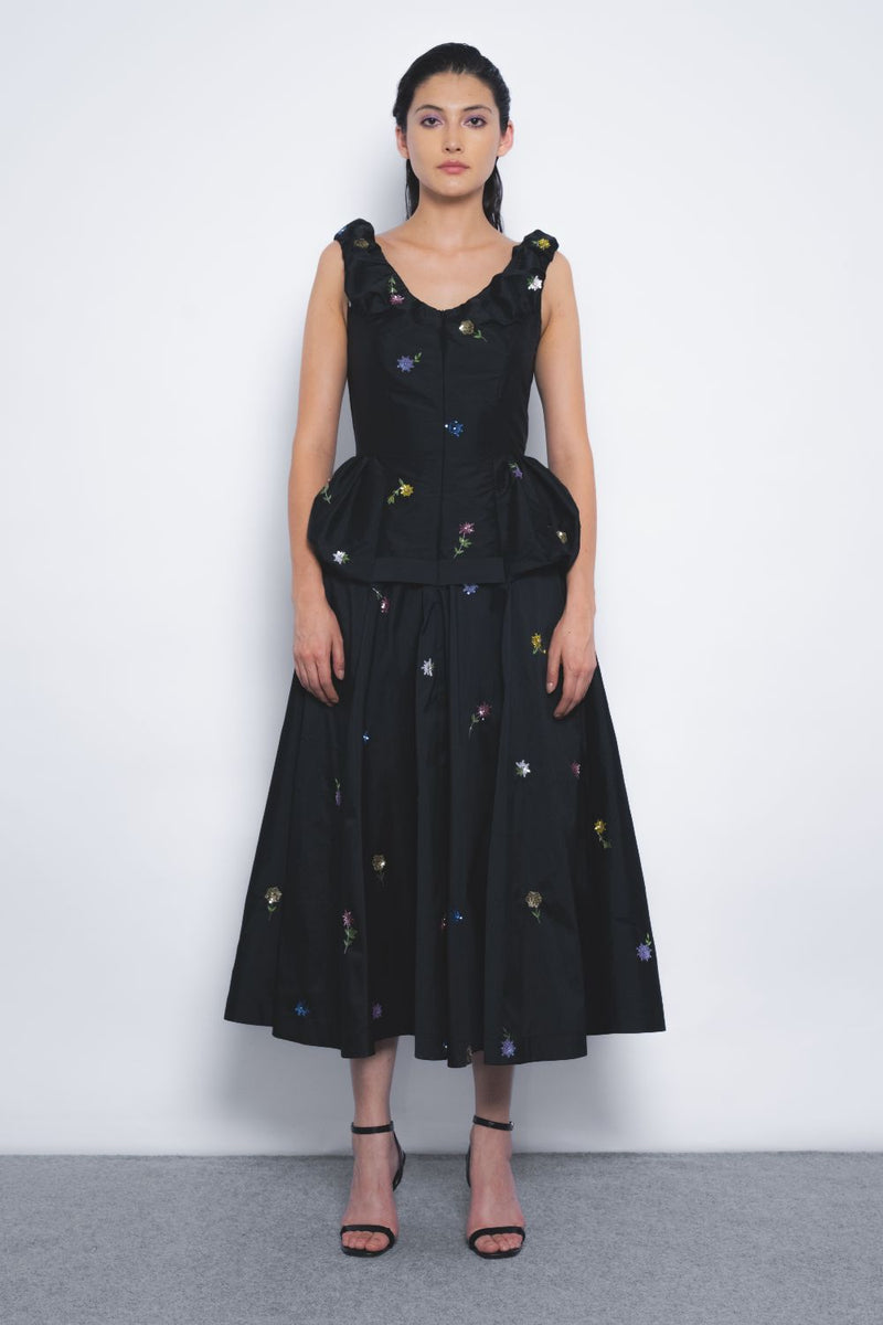 Koharu Dress - Black Buy Koharu Dress - Black from C&W | Dresses for Women by Leh Studios in black color for women in Singapore