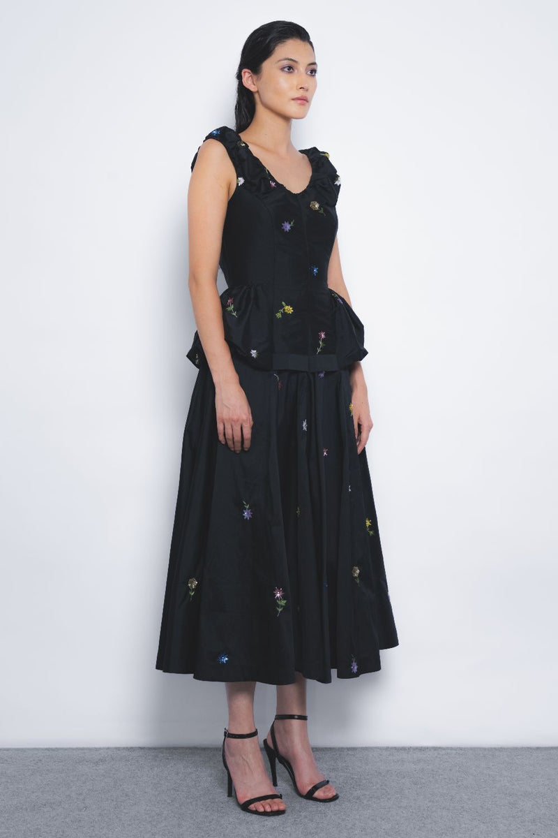 Koharu Dress - Black Buy Koharu Dress - Black from C&W | Dresses for Women by Leh Studios in black color for women in Singapore