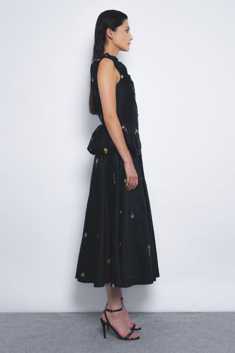 Koharu Dress - Black Buy Koharu Dress - Black from C&W | Dresses for Women by Leh Studios in black color for women in Singapore