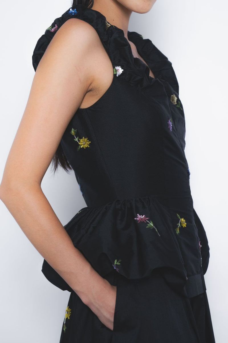 Koharu Dress - Black Buy Koharu Dress - Black from C&W | Dresses for Women by Leh Studios in black color for women in Singapore