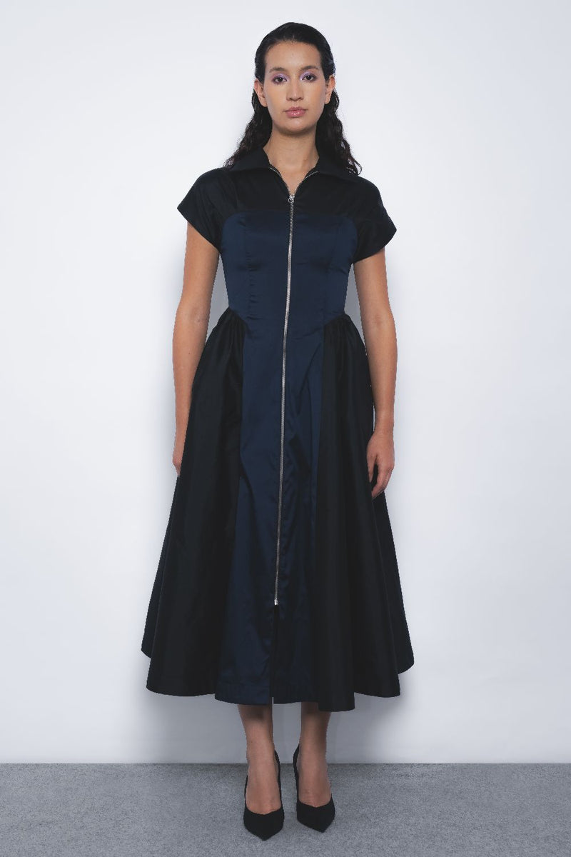 Kona Dress - Black and Navy mul Buy Kona Dress - Black and Navy from C&W | Dresses for Women by Leh Studios in multi color for women in Singapore