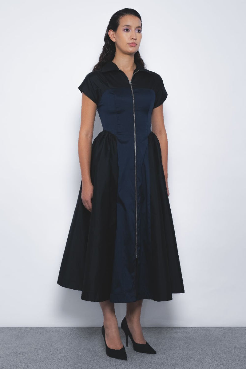Kona Dress - Black and Navy mul Buy Kona Dress - Black and Navy from C&W | Dresses for Women by Leh Studios in multi color for women in Singapore