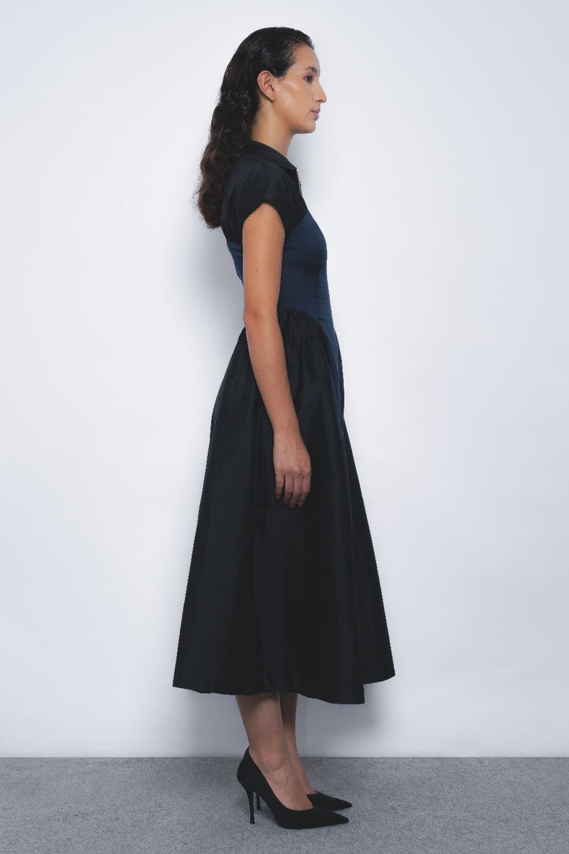 Kona Dress - Black and Navy mul Buy Kona Dress - Black and Navy from C&W | Dresses for Women by Leh Studios in multi color for women in Singapore