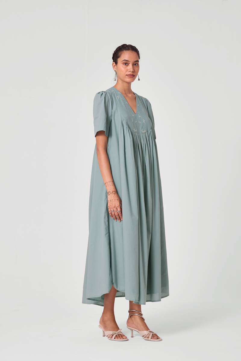 Kunjal Embroidered Maxi Dress