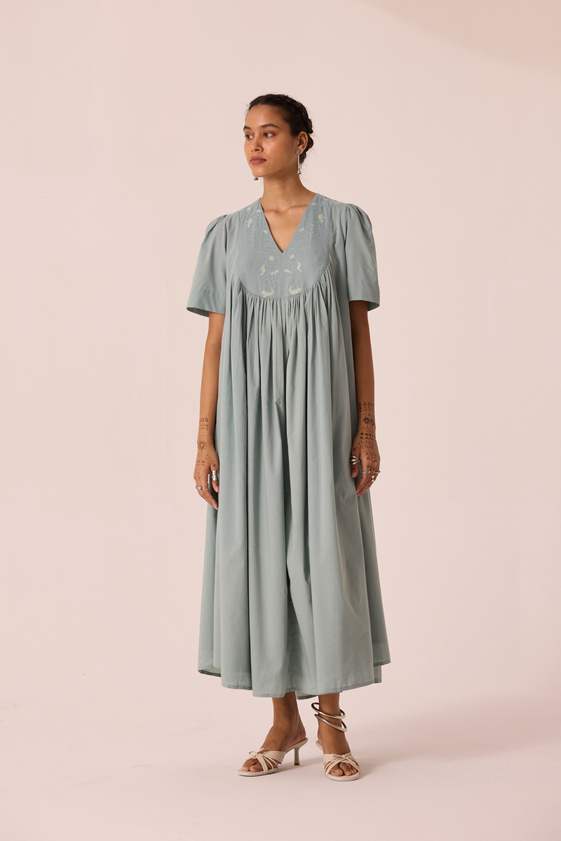 Kunjal Embroidered Maxi Dress