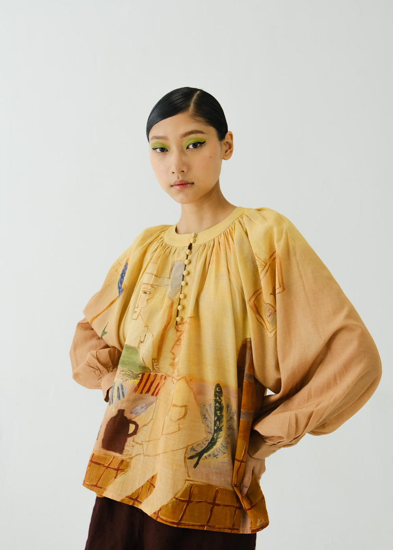 LIDO TOP-Fisherman cotton by CORD for women in Singapore