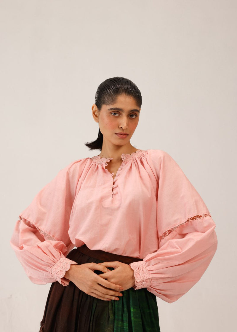 LIDO TOP - ROSE cotton by CORD for women in Singapore
