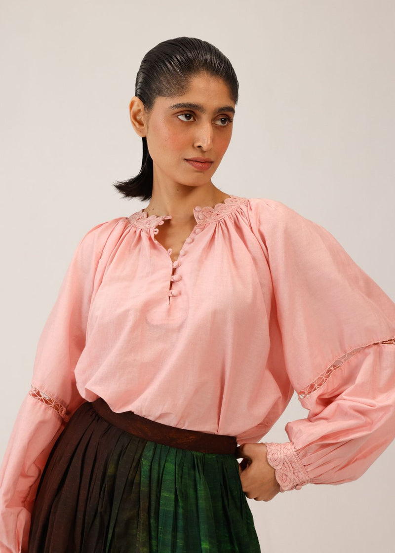 LIDO TOP - ROSE cotton by CORD for women in Singapore