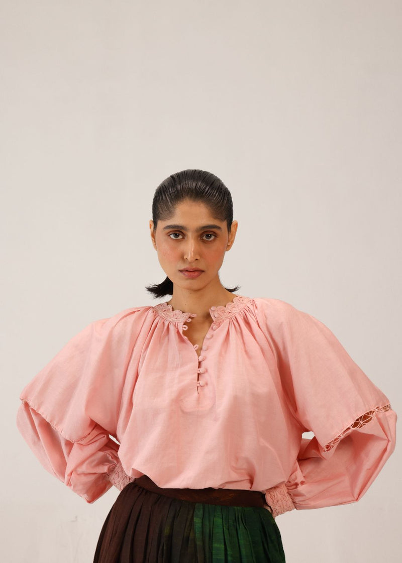 LIDO TOP - ROSE cotton by CORD for women in Singapore
