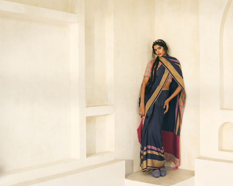 Lila Set cotton by SWATTI KAPOOR in multi color for women in Singapore
