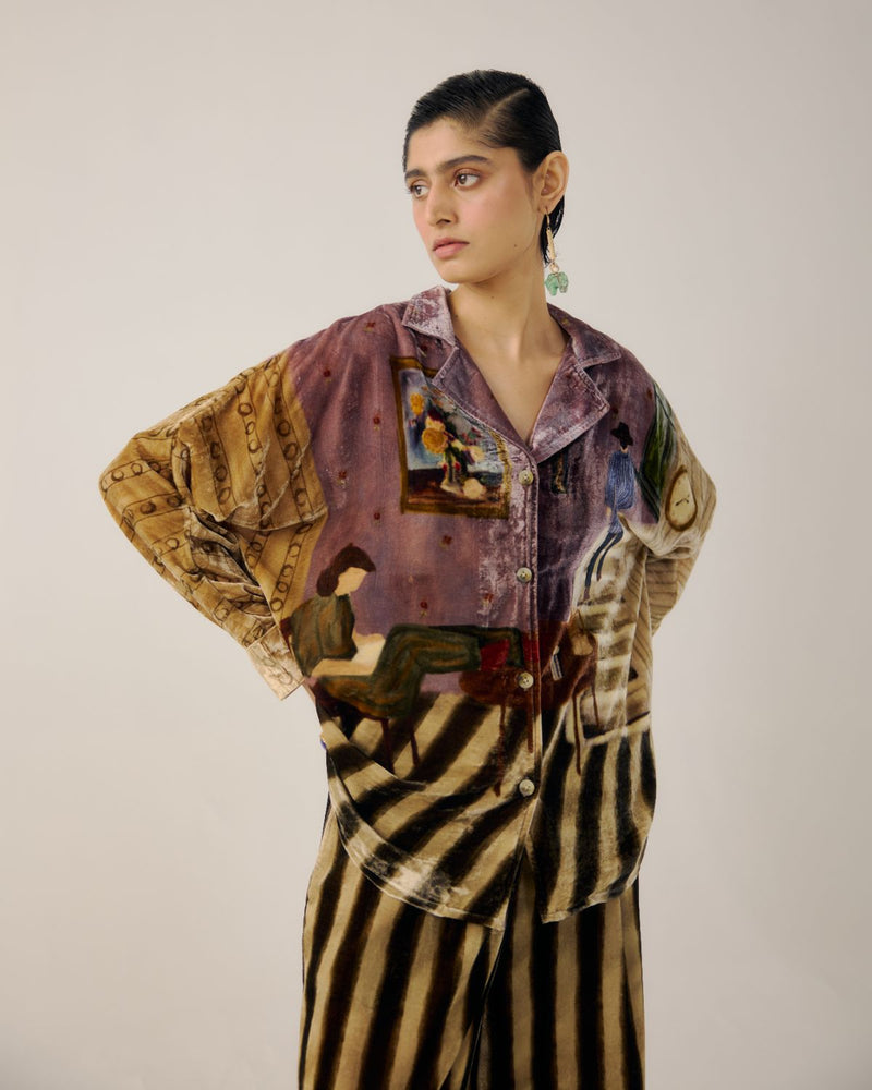 LOUNGE SHIRT-Living Room by CORD for women in Singapore
