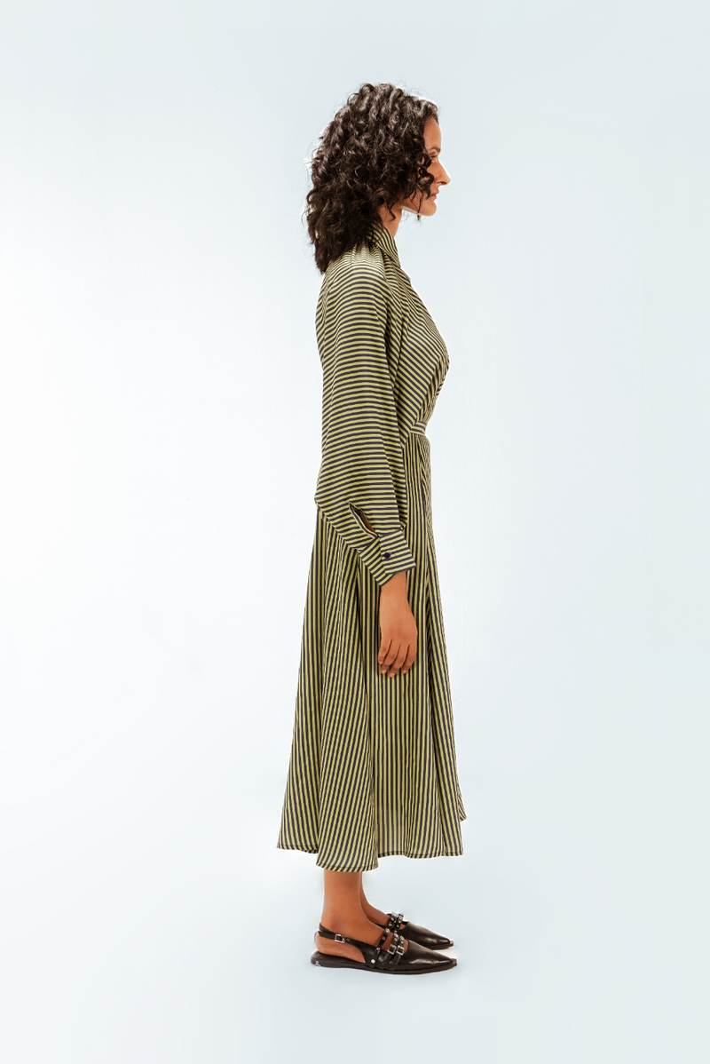 Bernie Crepe Dress mul Buy Bernie Crepe Dress from C&W | Dresses for Women by Leh Studios in multi color for women in Singapore