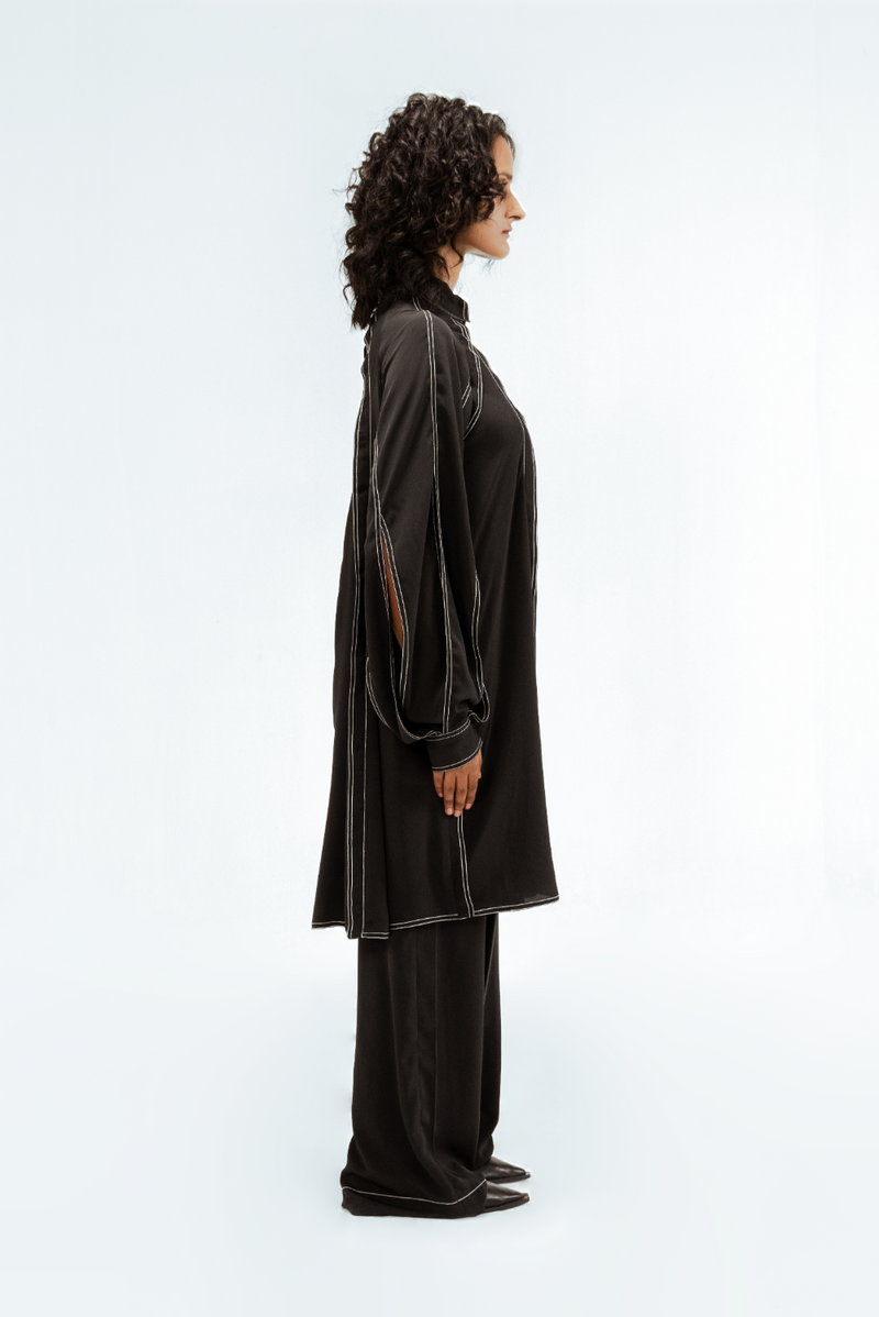Caris Crepe Top Buy Caris Crepe Top from C&W | Tops And Shirts for Women by Leh Studios in black color for women in Singapore