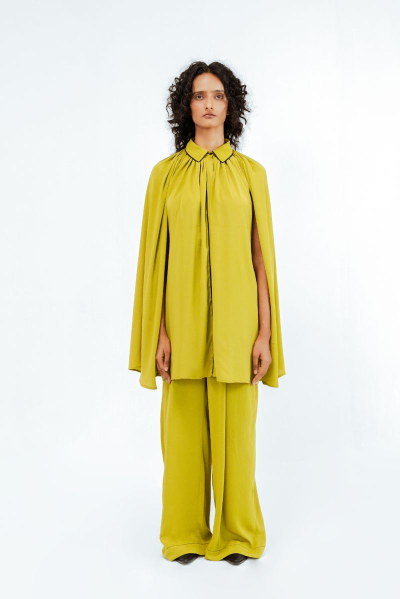 Cherice Crepe Shirt mul Buy Cherice Crepe Shirt from C&W | Tops And Shirts for Women by Leh Studios in multi color for women in Singapore