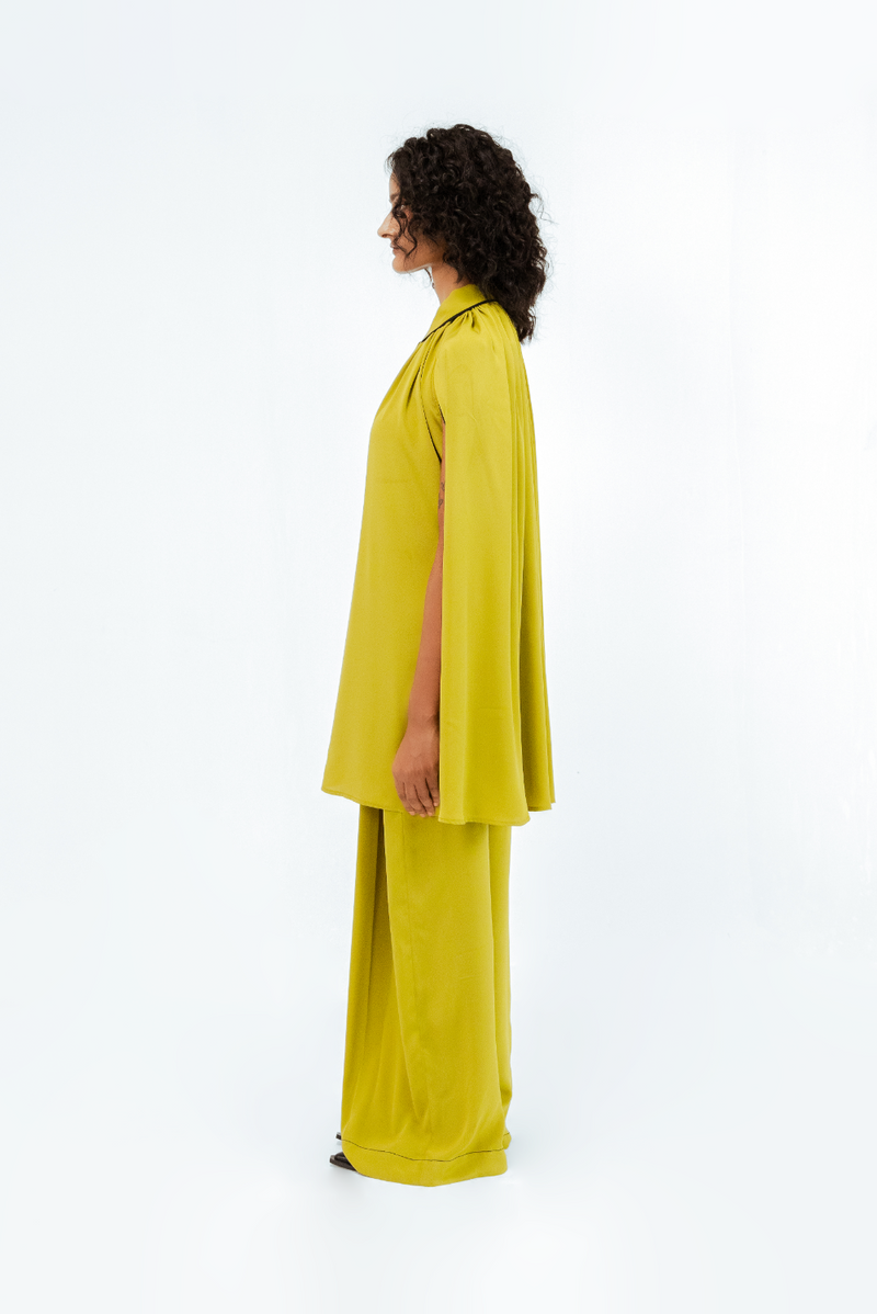 Cherice Crepe pant mul Buy Cherice Crepe pant from C&W | Pants/Trousers for Women by Leh Studios in multi color for women in Singapore