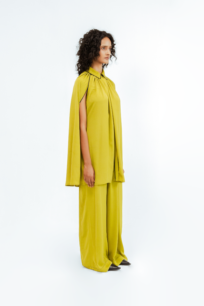 Cherice Crepe Shirt mul Buy Cherice Crepe Shirt from C&W | Tops And Shirts for Women by Leh Studios in multi color for women in Singapore