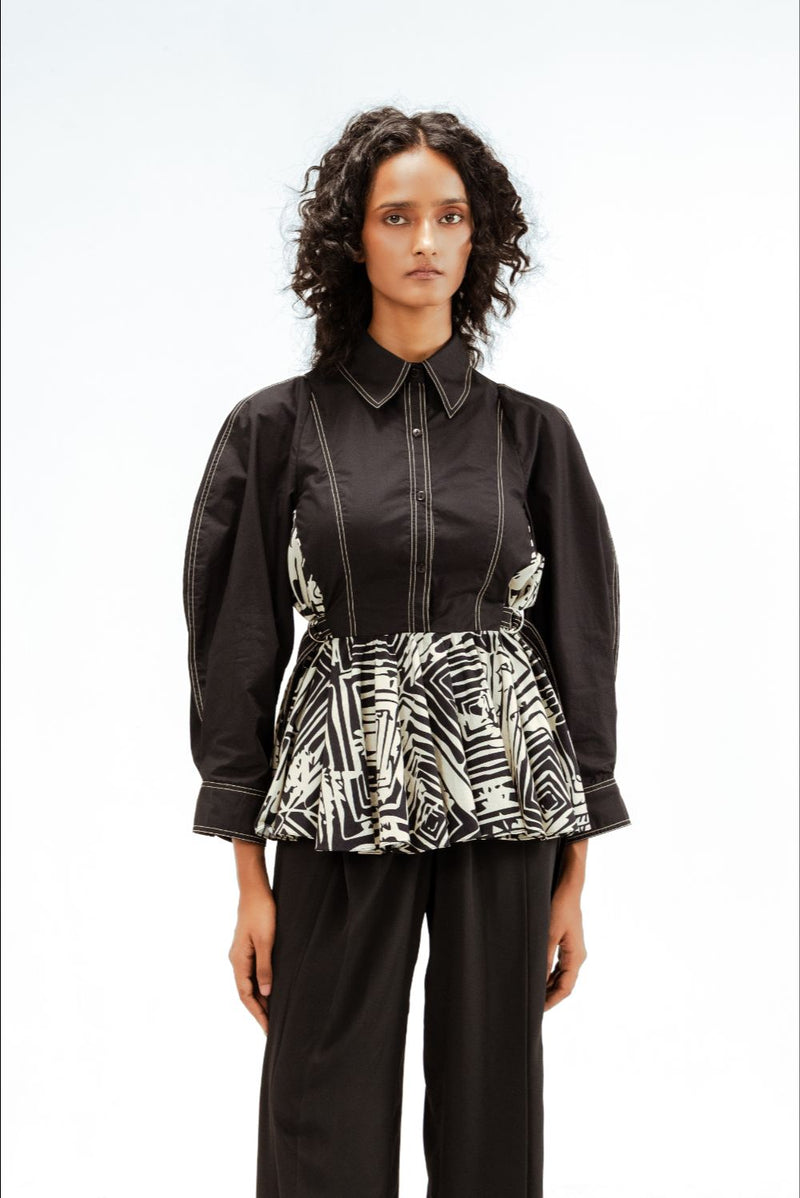 Fable top cotton Buy Fable top from C&W | Tops And Shirts for Women by Leh Studios in multi color for women in Singapore