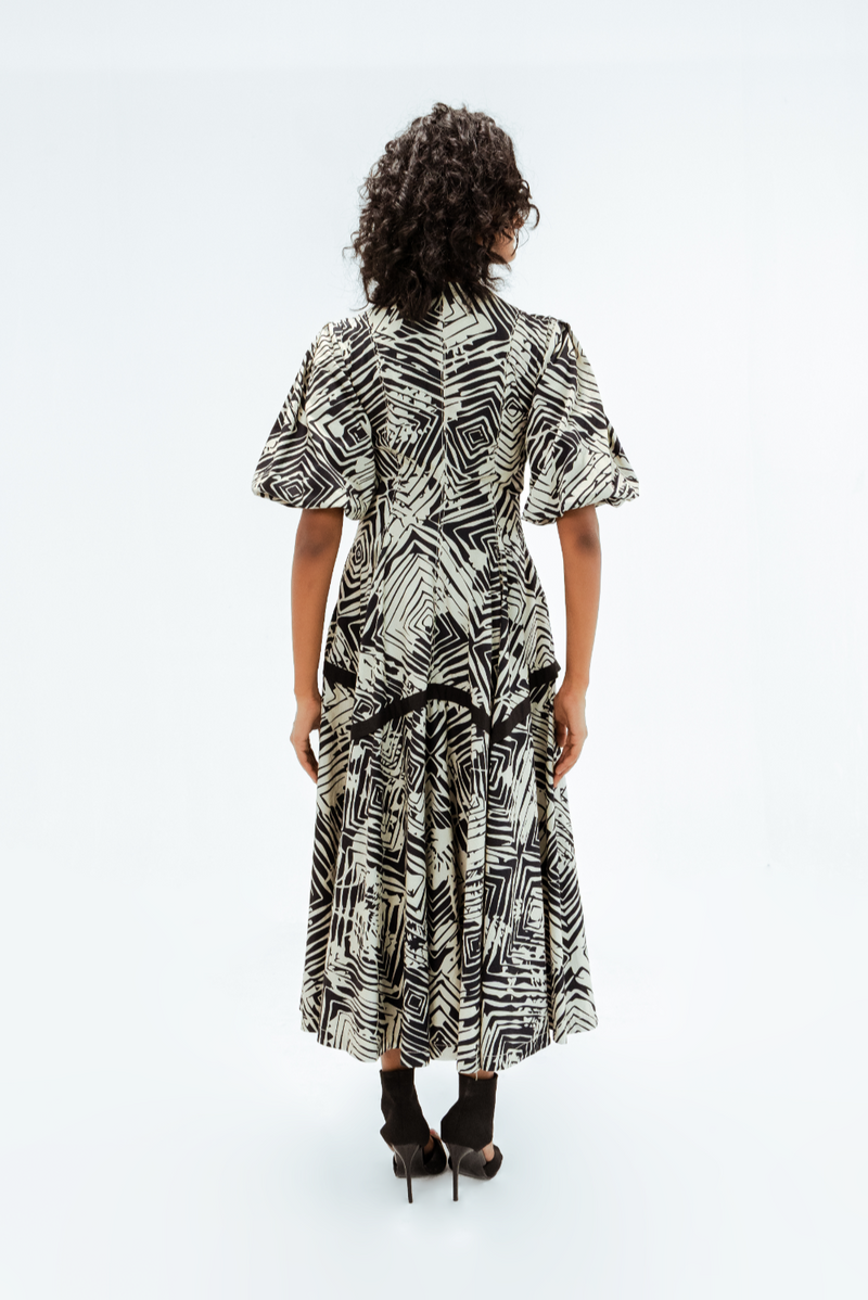 Florix Print Thalia Dress 100% cotton Buy Florix Print Thalia Dress from C&W | Dresses for Women by Leh Studios in multi color for women in Singapore