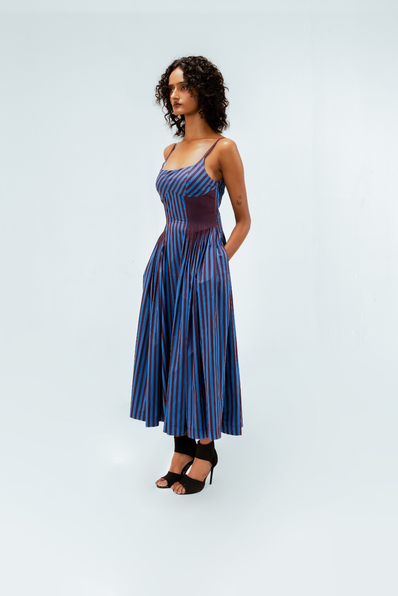 Meva Dress 100% cotton Buy Meva Dress from C&W | Dresses for Women by Leh Studios in multi color for women in Singapore