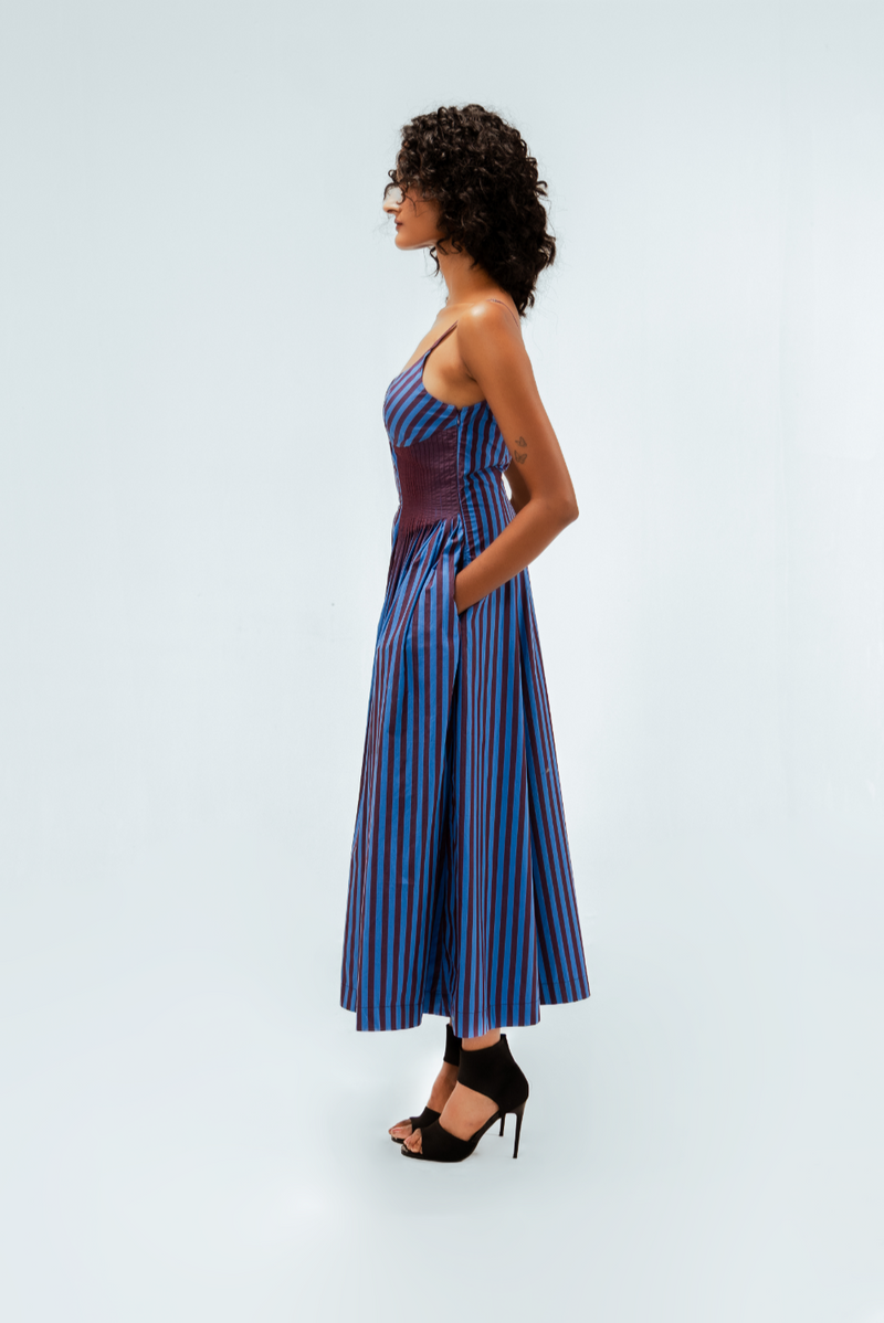 Meva Dress 100% cotton Buy Meva Dress from C&W | Dresses for Women by Leh Studios in multi color for women in Singapore