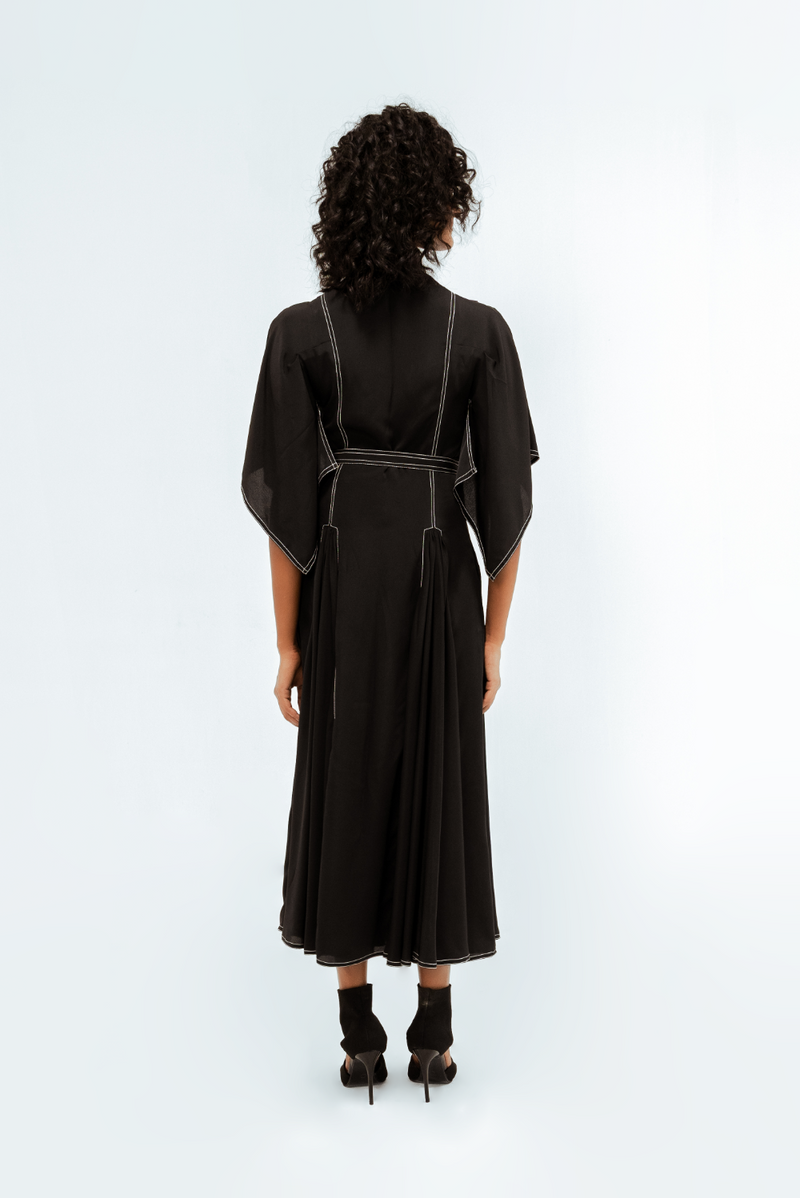 Samara Dress Buy Samara Dress from C&W | Dresses for Women by Leh Studios in black color for women in Singapore