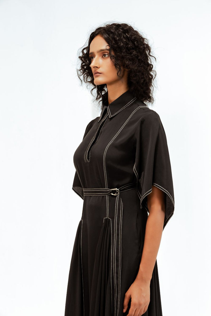 Samara Dress Buy Samara Dress from C&W | Dresses for Women by Leh Studios in black color for women in Singapore