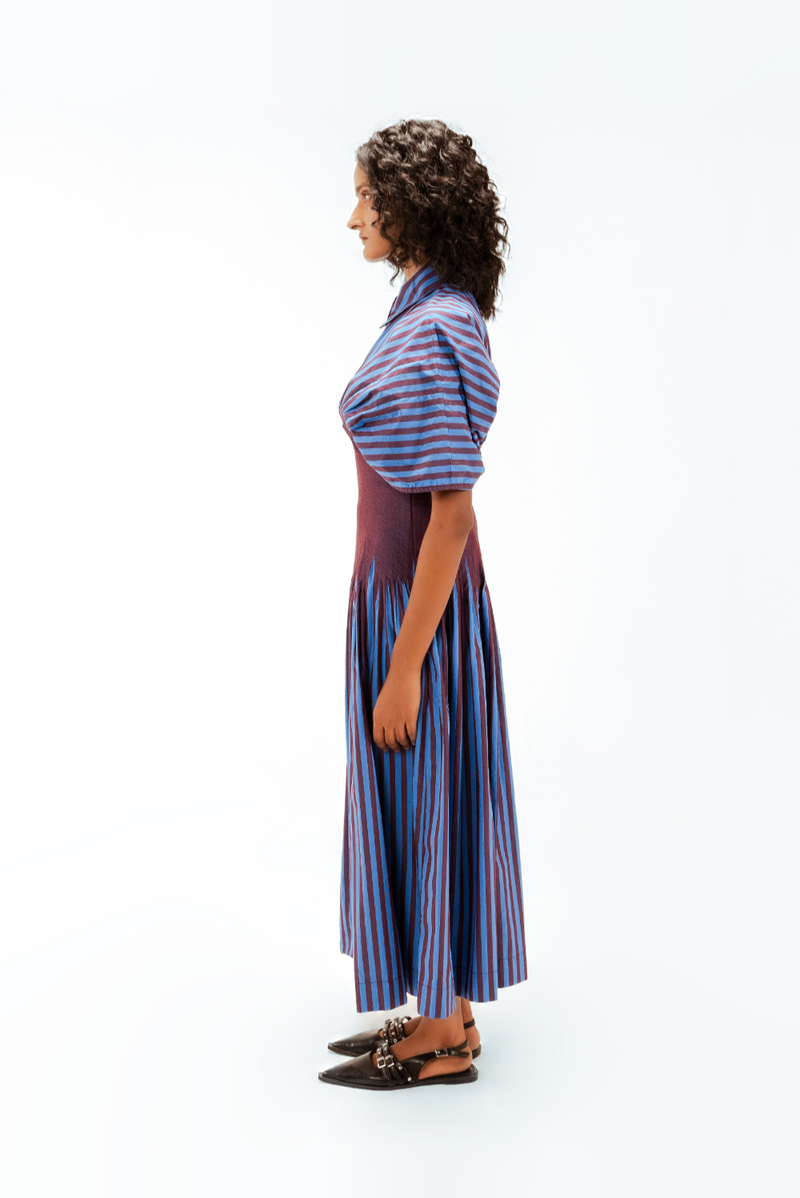 Zora Dress 100% cotton Buy Zora Dress from C&W | Dresses for Women by Leh Studios in multi color for women in Singapore