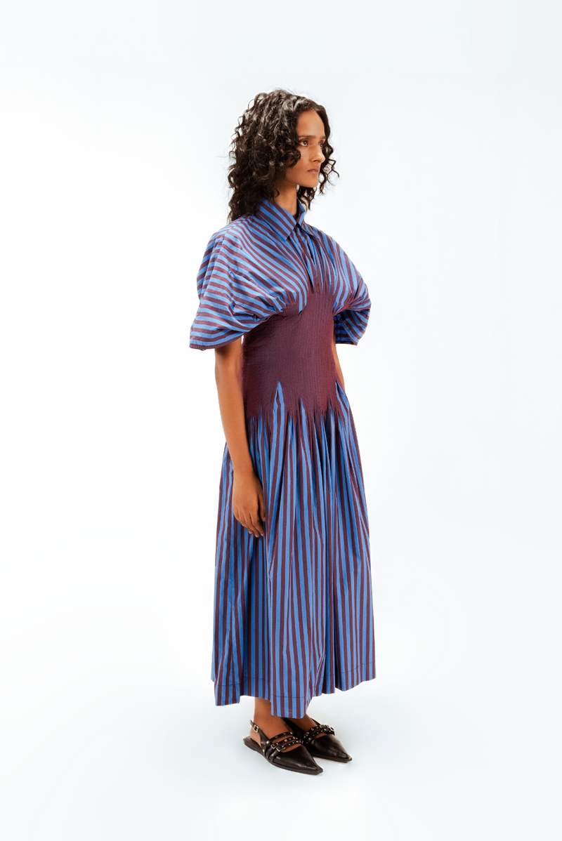 Zora Dress 100% cotton Buy Zora Dress from C&W | Dresses for Women by Leh Studios in multi color for women in Singapore