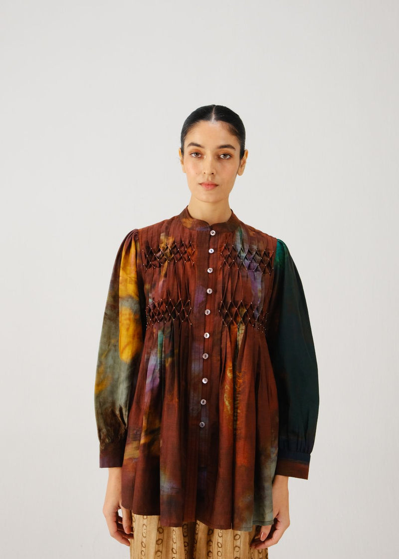 Leni top-X-ray silk by CORD for women in Singapore