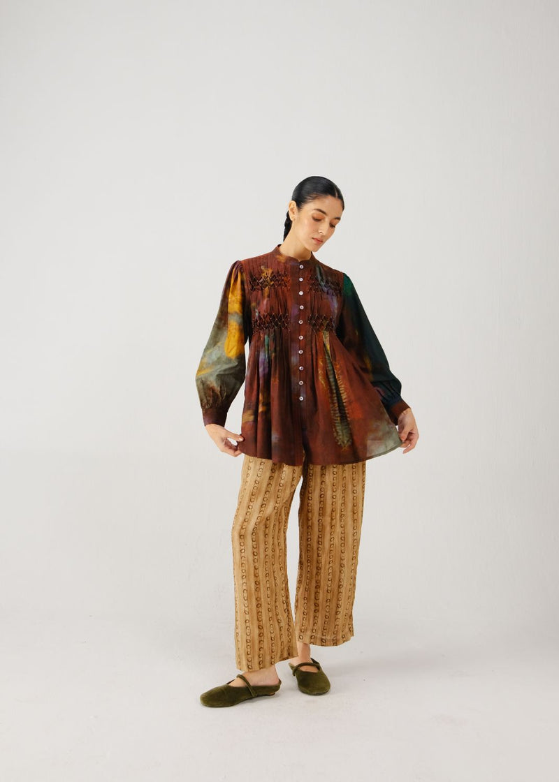 Leni top-X-ray silk by CORD for women in Singapore