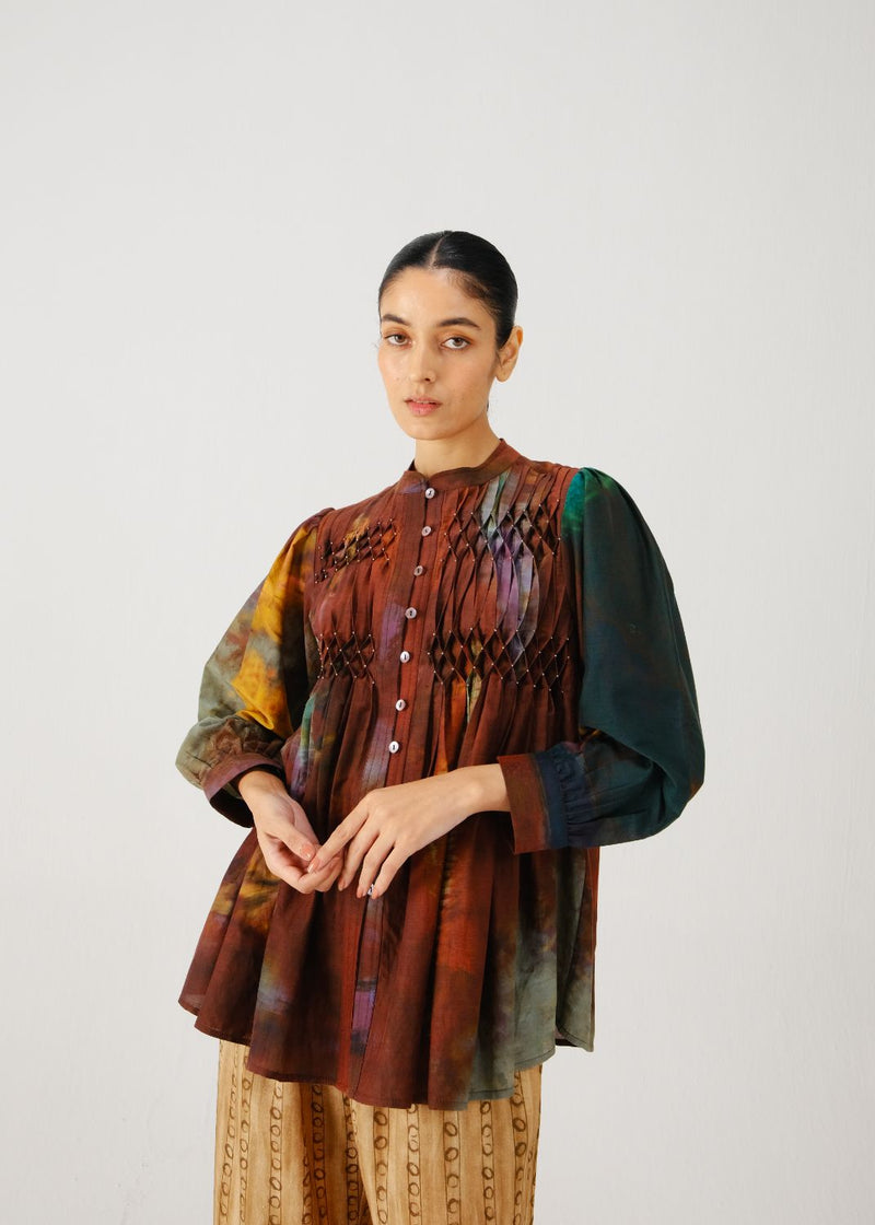 Leni top-X-ray silk by CORD for women in Singapore