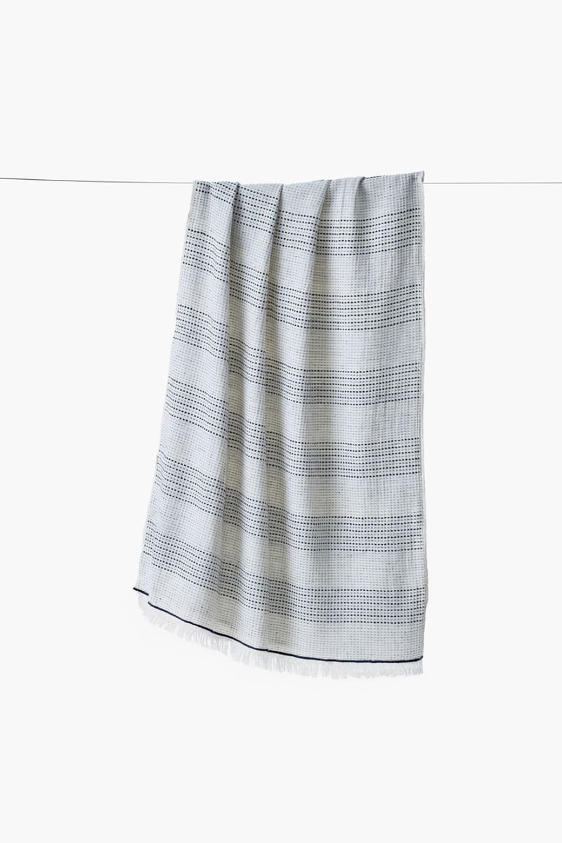 Linear Charm Stole cotton by World of Crow in multi color for women in Singapore